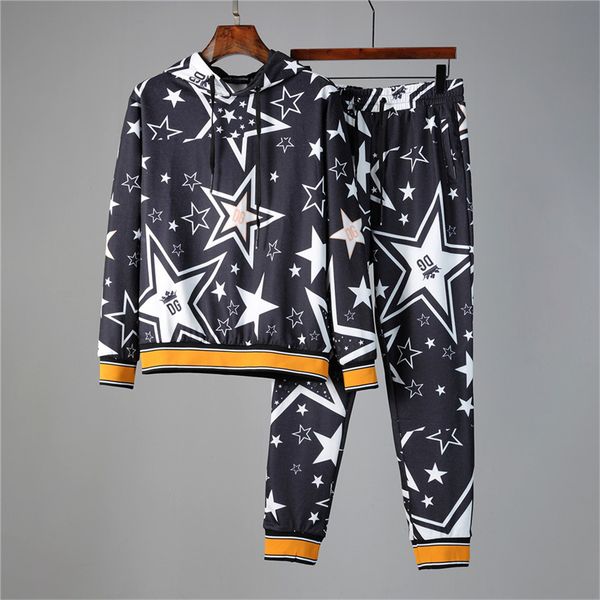 2020 winter designers jogging suits men hooded sweatshirt fashion flower star print tracksuits sets mens sportswear jogger suit, Gray
2020 winter designers jogging suits men hooded sweatshirt fashion flower star print tracksuits sets mens sportswear jogger suit, Gray
