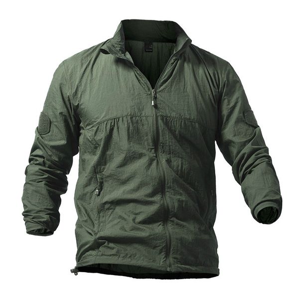 jackets men army summer thin waterproof windbreaker quick dry tactical skin jacket breathable raincoat ropa hombre coat, Black;brown
jackets men army summer thin waterproof windbreaker quick dry tactical skin jacket breathable raincoat ropa hombre coat, Black;brown