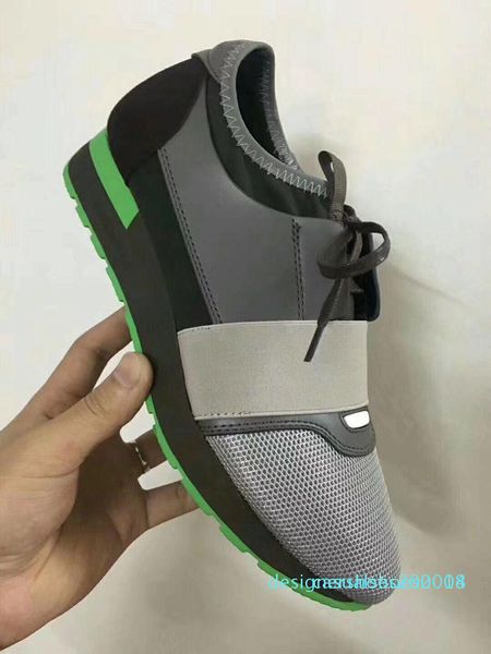 new black leather fabric sneakers designer low women shoes casual kanye west style race runner mesh breathable c14
new black leather fabric sneakers designer low women shoes casual kanye west style race runner mesh breathable c14