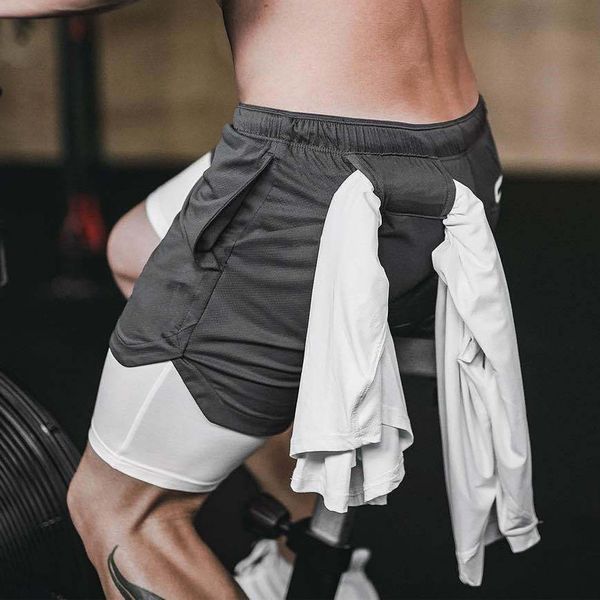 double lycra fitness shorts men 2 in 1 sports jogging running shorts trousers training quick dry gym sportswear plus size 3xl, Black;blue
double lycra fitness shorts men 2 in 1 sports jogging running shorts trousers training quick dry gym sportswear plus size 3xl, Black;blue