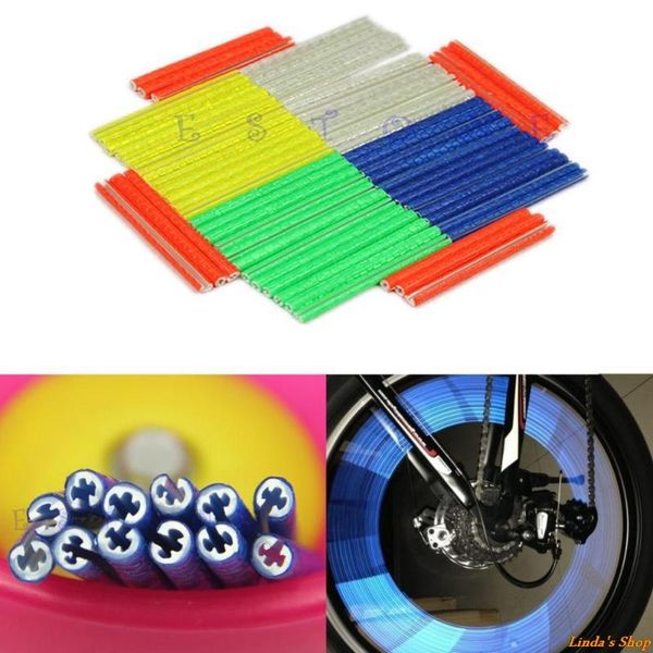 new 12pcs/set reflective bicycle wheel rim spoke bike mount strip reflector warning light tube
new 12pcs/set reflective bicycle wheel rim spoke bike mount strip reflector warning light tube