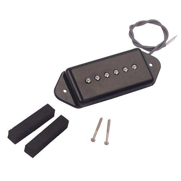 guitar pickup single coil dog ear style, black
guitar pickup single coil dog ear style, black