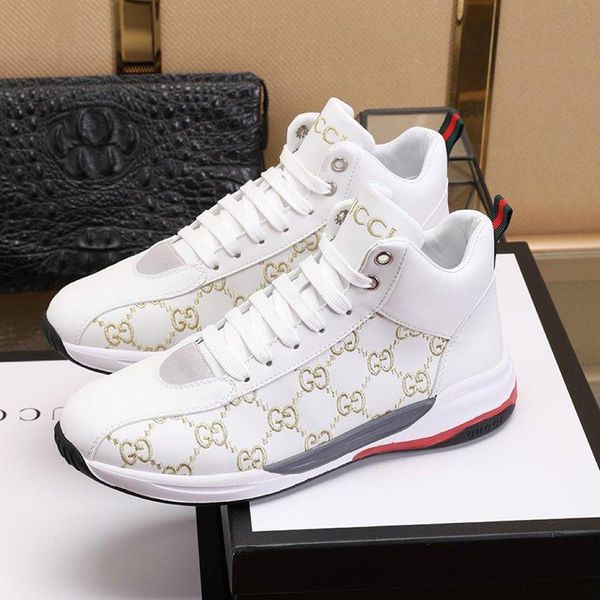 luxury mens casual shoes genuine leather lace-up men shoes, high quaility men sneakers fashion platforms big size for men tennis shoes 07, Black
luxury mens casual shoes genuine leather lace-up men shoes, high quaility men sneakers fashion platforms big size for men tennis shoes 07, Black
