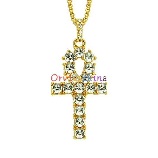 2020 designer necklace europe and america street dance explosion egypt cross pendant diamond necklace jewelry, Black
2020 designer necklace europe and america street dance explosion egypt cross pendant diamond necklace jewelry, Black
