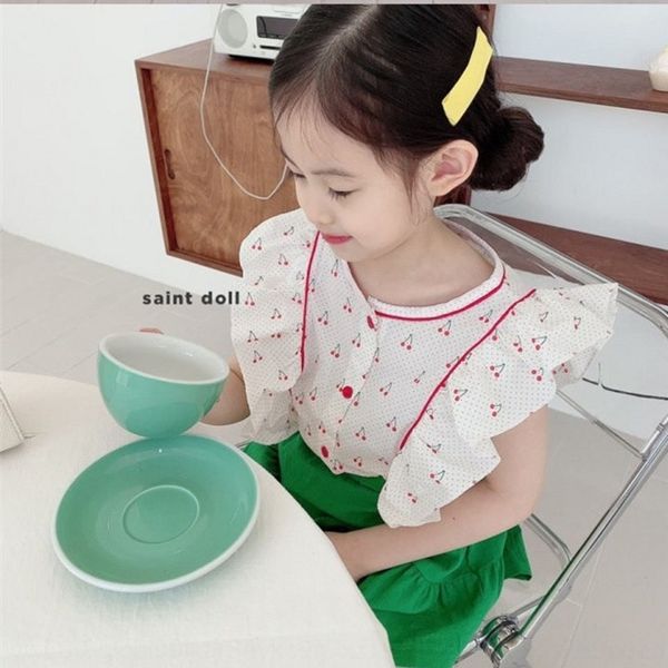 2020 summer lace girl strawberry lace shirt strawberry shan hipster cherry pattern girl shirt, White;black
2020 summer lace girl strawberry lace shirt strawberry shan hipster cherry pattern girl shirt, White;black