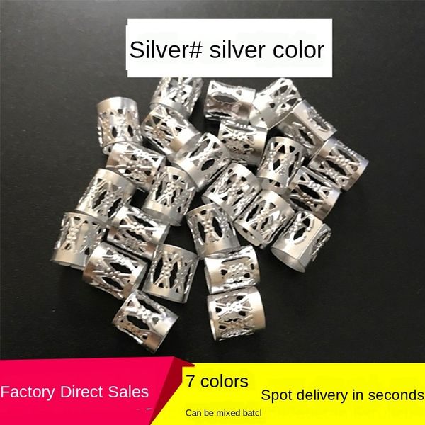 10 pieces per pack can be mixed batch of dirty braid special hair wig accessories buckle hair ring wig accessories accessories, Silver
10 pieces per pack can be mixed batch of dirty braid special hair wig accessories buckle hair ring wig accessories accessories, Silver