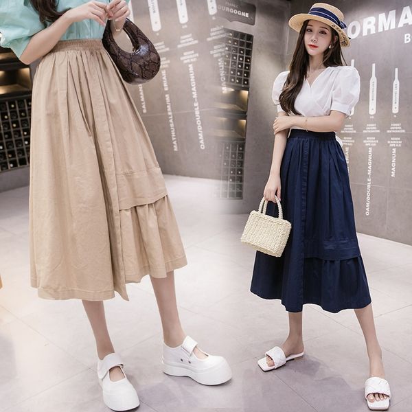 yv2t7 2020 summer new women's clothing dress long korean style fashionable large a- line dress mid-length high waist skirt long skirt f, Black
yv2t7 2020 summer new women's clothing dress long korean style fashionable large a- line dress mid-length high waist skirt long skirt f, Black