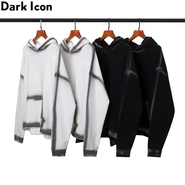men's hoodies & sweatshirts dark color gradient washing material basic hoodie terry cotton plain high street fashion man clothing, Black
men's hoodies & sweatshirts dark color gradient washing material basic hoodie terry cotton plain high street fashion man clothing, Black