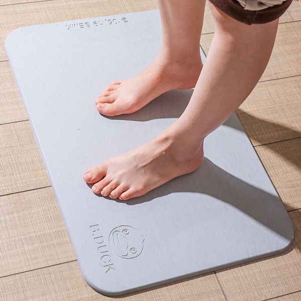 water-absorbing diatomite non-slip foot non-slip mat diatomite toilet bathroom door water-absorbing mat