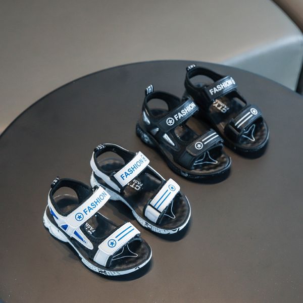 style 29.9 yuan 2020 new handsome newspaper bottom sandals magic sticker magic children's sandals children's shoes shoes, Black;red
style 29.9 yuan 2020 new handsome newspaper bottom sandals magic sticker magic children's sandals children's shoes shoes, Black;red