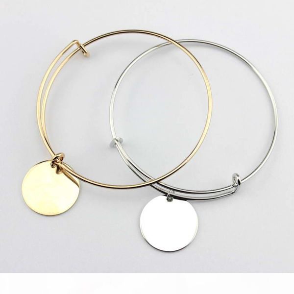 2018 gold rhodium plated initial blanks bangle fashion monogram blanks charm bangles flat round disc engraved bangle bracelet adjustable, Golden;silver
2018 gold rhodium plated initial blanks bangle fashion monogram blanks charm bangles flat round disc engraved bangle bracelet adjustable, Golden;silver