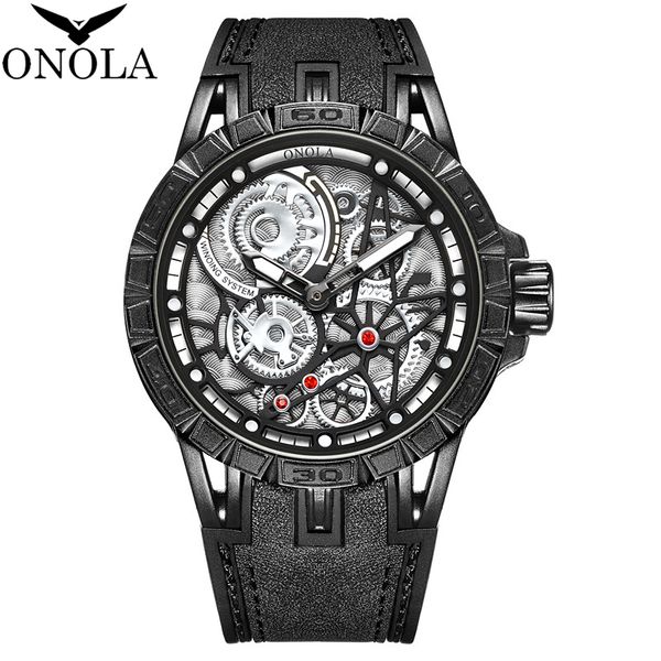 onola men's business watch quartz watches sports waterproof men fashion wristwatch male relogio masculino, Slivery;brown
onola men's business watch quartz watches sports waterproof men fashion wristwatch male relogio masculino, Slivery;brown