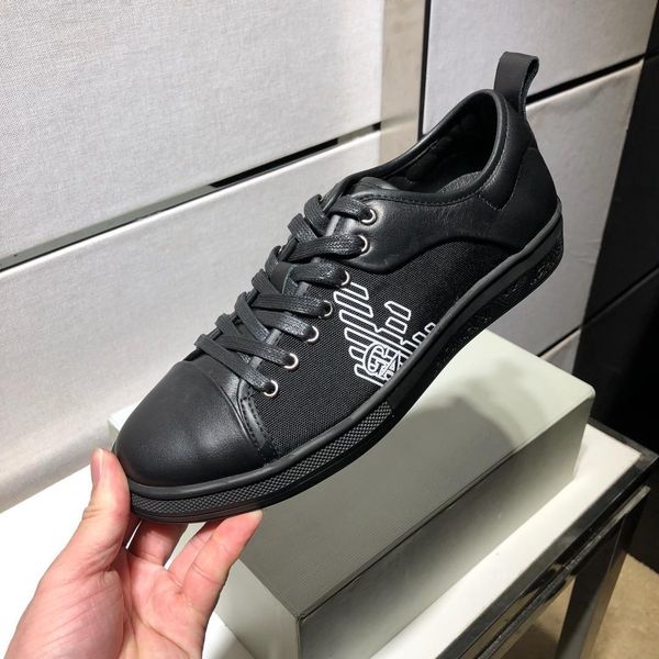 2019k new leather men's korean version of the trend of shoes sports casual wild low to help small white shoes original box packaging, Black
2019k new leather men's korean version of the trend of shoes sports casual wild low to help small white shoes original box packaging, Black