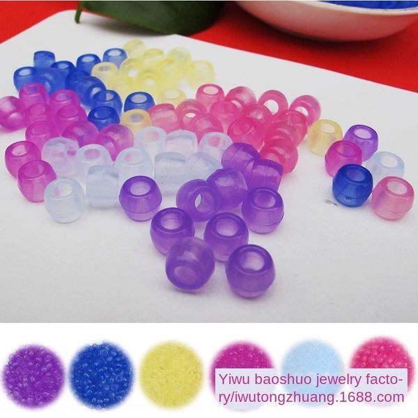 ultraviolet diydiy color changing diy educational plastic beads 6*8mm big hole uv beads, Silver
ultraviolet diydiy color changing diy educational plastic beads 6*8mm big hole uv beads, Silver