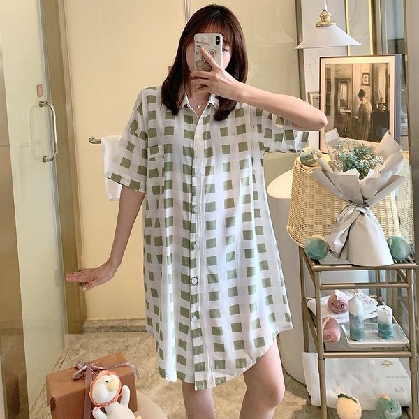 walcotton чистых красного летом пижамы пижамы женщин плед сорочка корейский стиль сладких открытые женщины весна и осень домашняя одежда, Blue;red
walcotton чистых красного летом пижамы пижамы женщин плед сорочка корейский стиль сладких открытые женщины весна и осень домашняя одежда, Blue;red