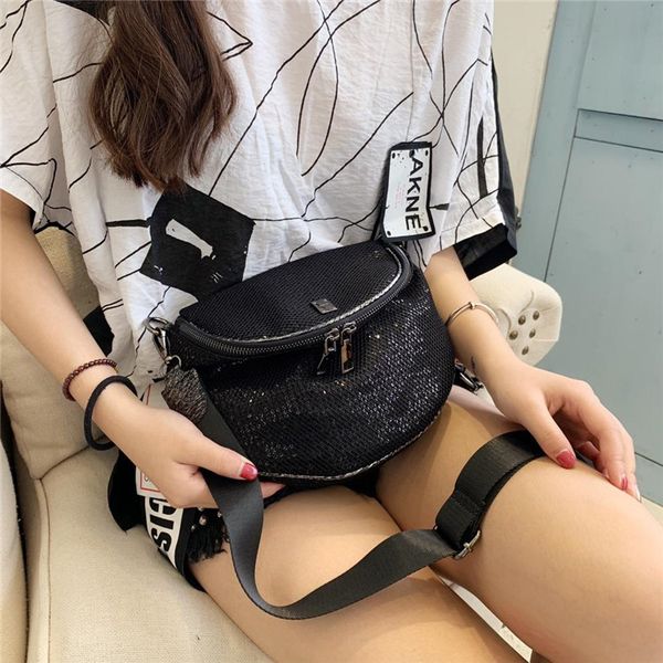 2020 women new fashion double zipper sequins mesh wide shoulder strap saddle bag shoulder bag crossbody office daily
2020 women new fashion double zipper sequins mesh wide shoulder strap saddle bag shoulder bag crossbody office daily