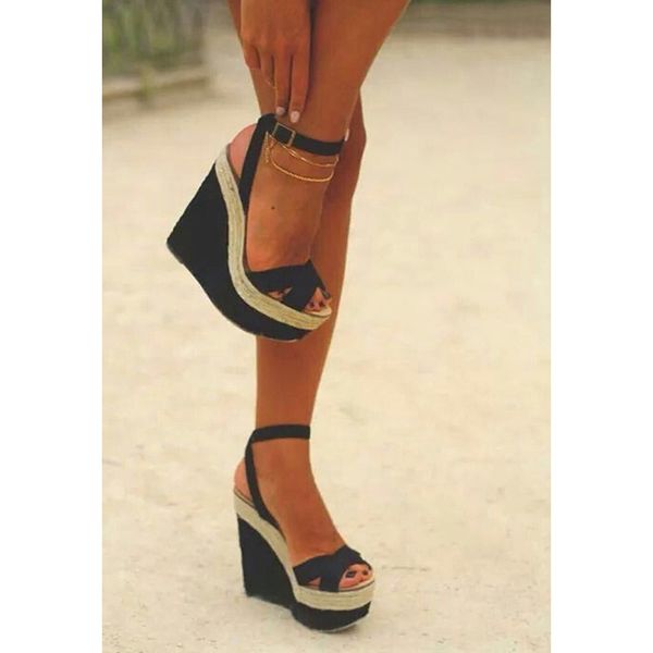foxines platform sandals for women 2020 fashion show rope comfortable slope heel sandals daily leisure shopping shoes, Black
foxines platform sandals for women 2020 fashion show rope comfortable slope heel sandals daily leisure shopping shoes, Black