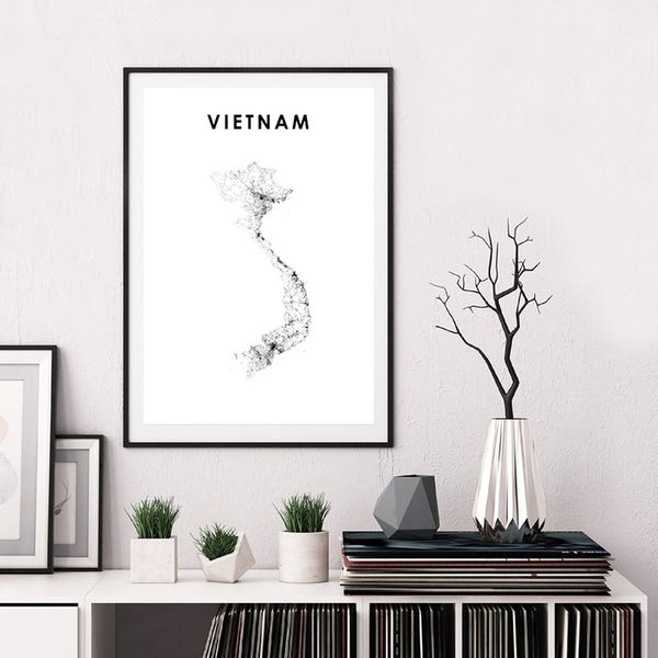 black and white vietnam map canvas painting ho chi minh hanoi map poster prints minimalist wall art picture for office room home decor
black and white vietnam map canvas painting ho chi minh hanoi map poster prints minimalist wall art picture for office room home decor