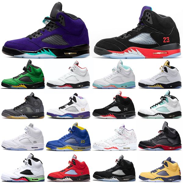 alternate grape 5 men basketball shoes 5s fire red seme black metallic oil grey laney womens mens trainers sports sneakers, White;red
alternate grape 5 men basketball shoes 5s fire red seme black metallic oil grey laney womens mens trainers sports sneakers, White;red