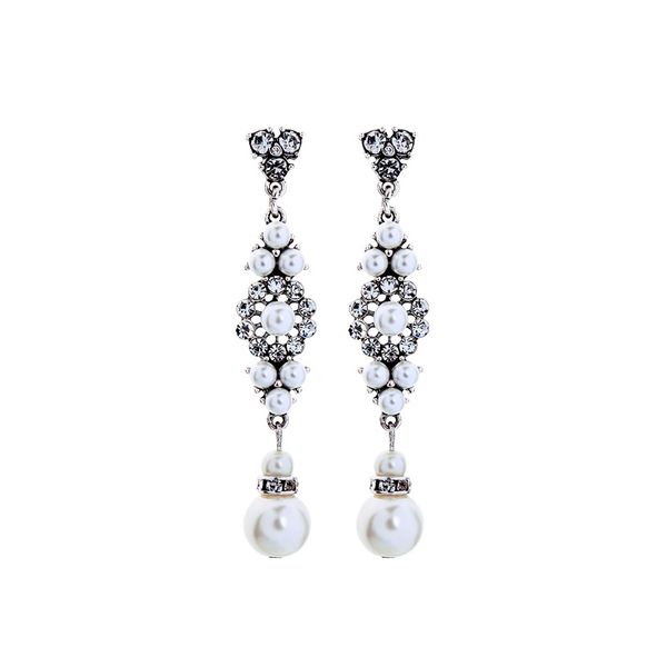 kiss me simple simulated pearls earrings for party new popular elegant fashion women jewelry accessories, Silver
kiss me simple simulated pearls earrings for party new popular elegant fashion women jewelry accessories, Silver