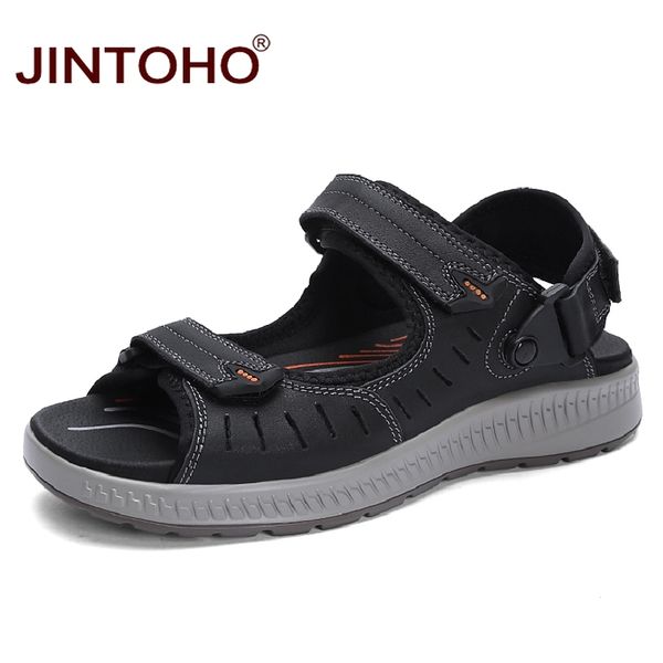 jintoho new male shoes genuine leather men sandals summer men shoes beach sandals man fashion outdoor casual sneakers, Black
jintoho new male shoes genuine leather men sandals summer men shoes beach sandals man fashion outdoor casual sneakers, Black