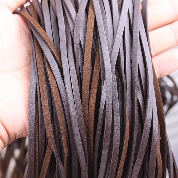 handmade woven leather diy rope 4*1.5mm korean velvet deer diy necklace necklace square leather rope, Silver
handmade woven leather diy rope 4*1.5mm korean velvet deer diy necklace necklace square leather rope, Silver