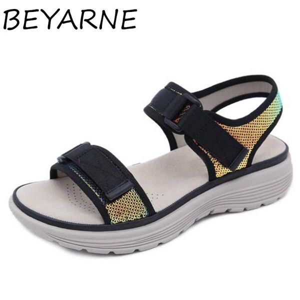 beyarnewomen's sports sandals wedge sandals for women summer new women's shoes student fashion glitter sandalia feminina, Black
beyarnewomen's sports sandals wedge sandals for women summer new women's shoes student fashion glitter sandalia feminina, Black