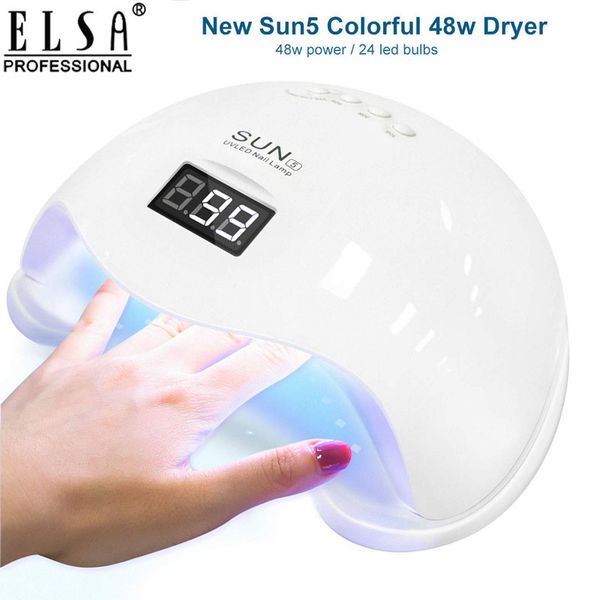 nail dryers sun5 48w gel polish uv lamp with 24pcs leds for dryer led 4 time setting smart sensor salon or personal use
nail dryers sun5 48w gel polish uv lamp with 24pcs leds for dryer led 4 time setting smart sensor salon or personal use