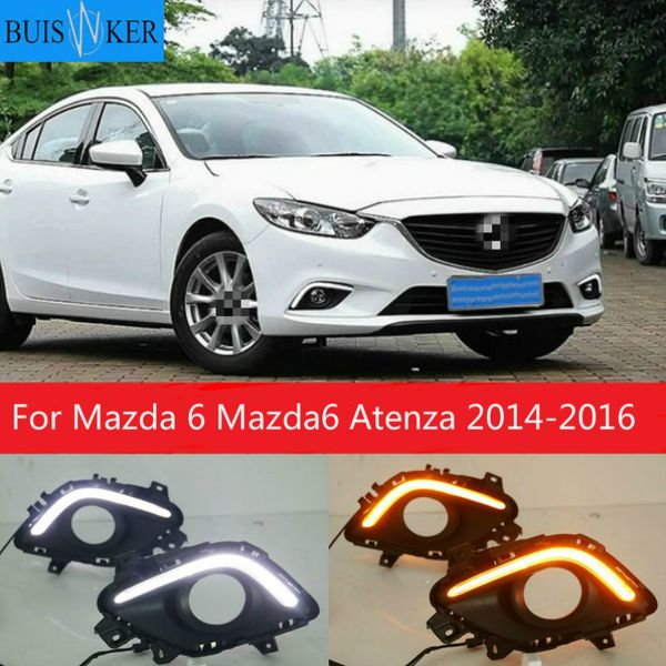 2 pcs drl for 6 6 atenza 2014-2020 led drl daytime running lights daylight fog light cover
2 pcs drl for 6 6 atenza 2014-2020 led drl daytime running lights daylight fog light cover