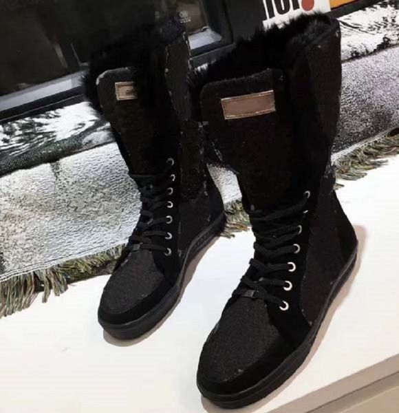 winter snow boots real fur slides leather waterproof winter warm knee high boots brand fashion luxury designer shoes bag04 s44, Black
winter snow boots real fur slides leather waterproof winter warm knee high boots brand fashion luxury designer shoes bag04 s44, Black