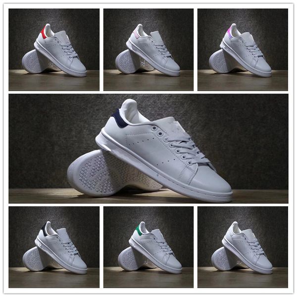 classic smith men women flat sneakers green black white blue oreo rainbow stan fashion casual mens trainer outdoor sports shoes 36-44
classic smith men women flat sneakers green black white blue oreo rainbow stan fashion casual mens trainer outdoor sports shoes 36-44