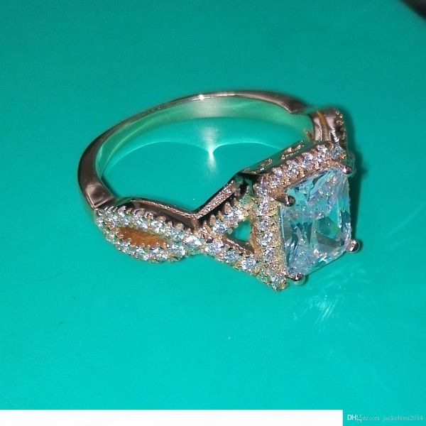 e wholesale luxury jewelry 925 sterling silver &rose gold plated princess white z cz diamond wedding engagment women band ring size, Slivery;golden
e wholesale luxury jewelry 925 sterling silver &rose gold plated princess white z cz diamond wedding engagment women band ring size, Slivery;golden