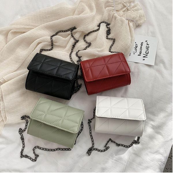 new mini women's bags 2020 fashion flap shoulder bags simple versatile pu rhombus messenger crossbody small chain handbags
new mini women's bags 2020 fashion flap shoulder bags simple versatile pu rhombus messenger crossbody small chain handbags
