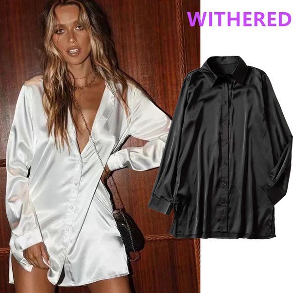 withered ins fashion blogger vintage satin loose long blouse women blusas mujer de moda 2020 kimono shirt womens and blouse, White
withered ins fashion blogger vintage satin loose long blouse women blusas mujer de moda 2020 kimono shirt womens and blouse, White