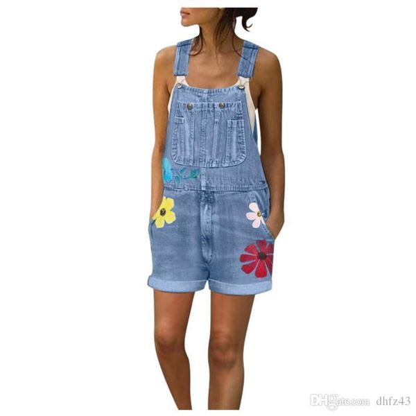 bib shorts playsuits flower printed blue jeans romper for women's fashion denim bib pants long jeans overalls 2020
bib shorts playsuits flower printed blue jeans romper for women's fashion denim bib pants long jeans overalls 2020