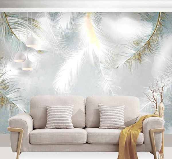 custom 3d wallpaper modern hand painted watercolor feathers p wall murals living room bedroom background wall home decor
custom 3d wallpaper modern hand painted watercolor feathers p wall murals living room bedroom background wall home decor