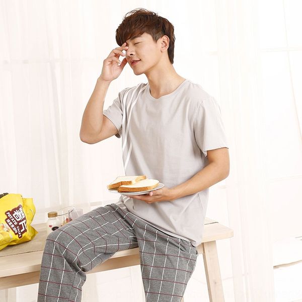 ay9p4 household men's cotton pajamas do not pilling fade shrink clothes home clothes home furnishing clothing deformation comfortable a, Black;brown
ay9p4 household men's cotton pajamas do not pilling fade shrink clothes home clothes home furnishing clothing deformation comfortable a, Black;brown