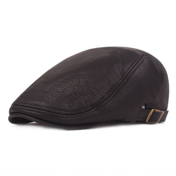 leather and women's forward cap season thickened leather hat beret cap middle-aged and elderly men's hat beret, Blue;gray
leather and women's forward cap season thickened leather hat beret cap middle-aged and elderly men's hat beret, Blue;gray