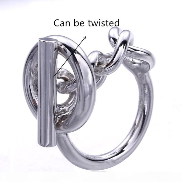 slovecabin vintage men jewelry authentic 925 sterling silver lock wedding rings bague femme marage argent rings for women cj191116, Slivery;golden
slovecabin vintage men jewelry authentic 925 sterling silver lock wedding rings bague femme marage argent rings for women cj191116, Slivery;golden