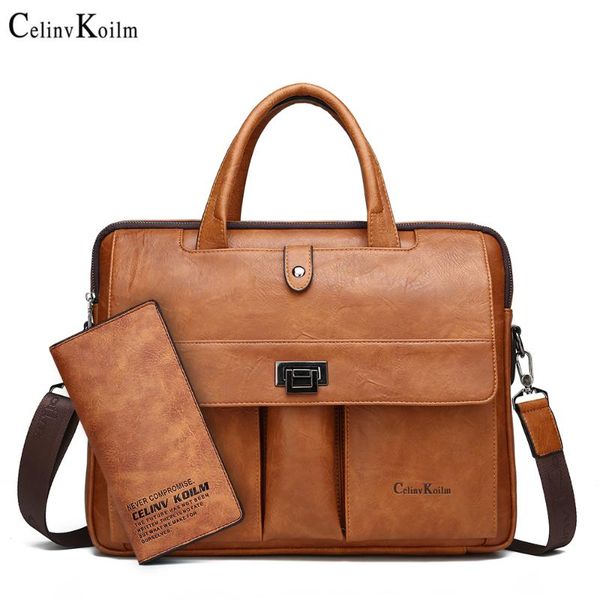 celinv koilm man briefcase big size 14 inches lapbags business travel handel office business male bag for a4 files tote bag
celinv koilm man briefcase big size 14 inches lapbags business travel handel office business male bag for a4 files tote bag