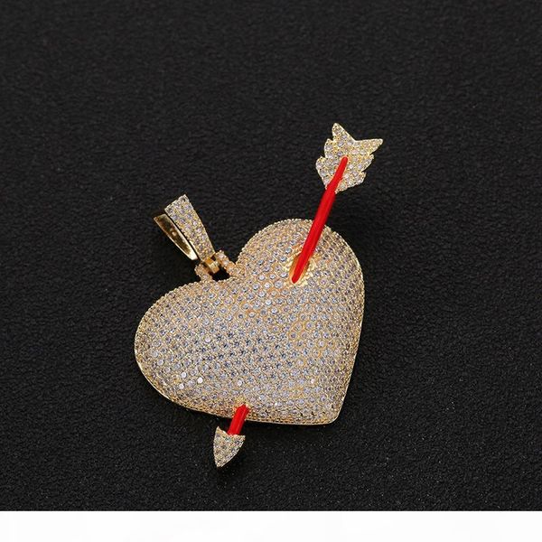 tarrow heart love necklace & pendant iced out with 4mm tennis chain gold color bling cubic zircon men's hip hop jewelry for gift, Silver
tarrow heart love necklace & pendant iced out with 4mm tennis chain gold color bling cubic zircon men's hip hop jewelry for gift, Silver