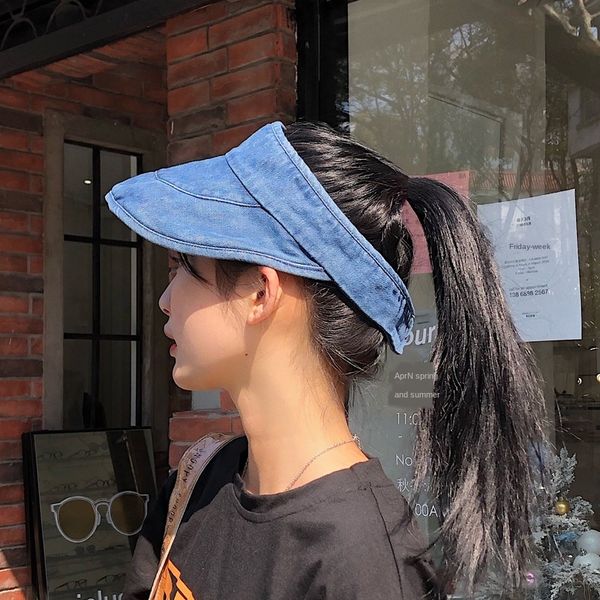 washed denim empty female summer baseball sun hat sun hat sun-proof sunshade cap dome breathable adjustable baseball cap tide, Blue;gray
washed denim empty female summer baseball sun hat sun hat sun-proof sunshade cap dome breathable adjustable baseball cap tide, Blue;gray