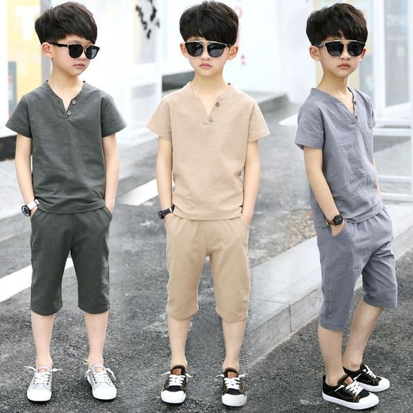 unusl 2020 new t-shirt children's clothing children's short-sleeved shorts in the big imitation cotton linen t-shirt two-piece boy
unusl 2020 new t-shirt children's clothing children's short-sleeved shorts in the big imitation cotton linen t-shirt two-piece boy