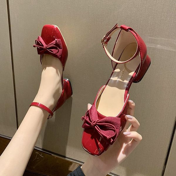 shoes woman 2020 women's heels female footwear shallow mouth bow-knot square toe elegant new on heels dress wedding grandma, Black
shoes woman 2020 women's heels female footwear shallow mouth bow-knot square toe elegant new on heels dress wedding grandma, Black