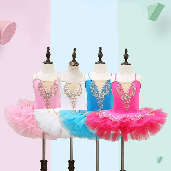 stage wear children's ballet skirt little swan dance tutu yarn pink cute girl barre costume, Black;red
stage wear children's ballet skirt little swan dance tutu yarn pink cute girl barre costume, Black;red