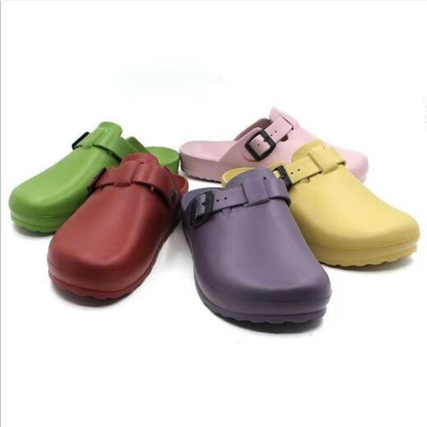laboratory baotou slippers women wear waterproof and non-slip eva slippers indoor soft bottom sandals and men, Black
laboratory baotou slippers women wear waterproof and non-slip eva slippers indoor soft bottom sandals and men, Black