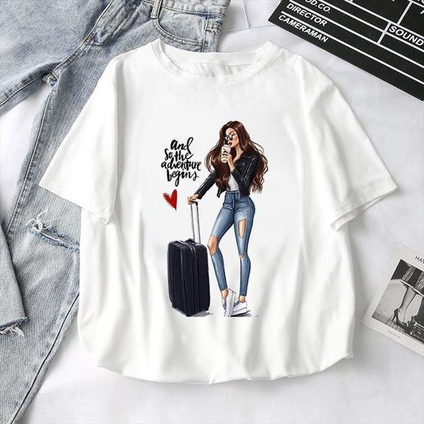 fashion cool leisure streetwear female t shirt summer clothes short sleeve o neck thin section t shirt harajuku trend tshirt, White
fashion cool leisure streetwear female t shirt summer clothes short sleeve o neck thin section t shirt harajuku trend tshirt, White