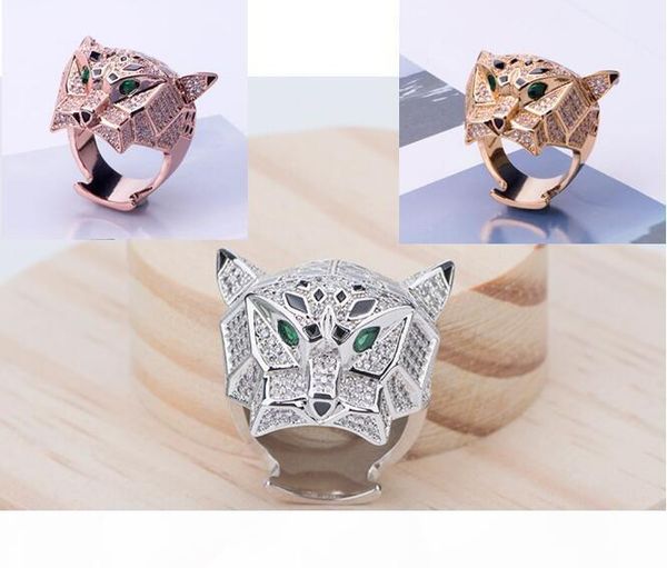 fashion lady brass full diamond green eyes zircon leopard head 18k gold wedding engagement rings 3 color size6-9, Golden;silver
fashion lady brass full diamond green eyes zircon leopard head 18k gold wedding engagement rings 3 color size6-9, Golden;silver