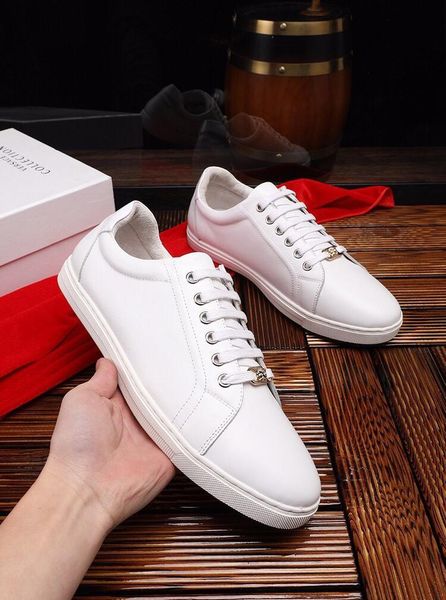 2019o spring new sports shoes trend men's shoes low shoes leather casual business shoes, original box delivery 38-44, Black
2019o spring new sports shoes trend men's shoes low shoes leather casual business shoes, original box delivery 38-44, Black