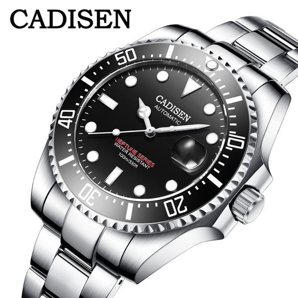 cadisen design men watch mechanical swim wristwatch stainless steel automatic watch japan nh35a reloj hombres, Slivery;brown
cadisen design men watch mechanical swim wristwatch stainless steel automatic watch japan nh35a reloj hombres, Slivery;brown
